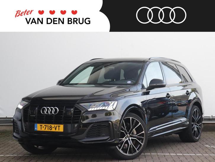 Audi Q7 55 TFSI e quattro S-line | Trekhaak wegklapbaar | Lu, Auto's, Audi, Bedrijf, Te koop, Q7, 4x4, ABS, Achteruitrijcamera