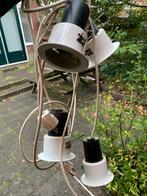 4 inbouwspotjes, Huis en Inrichting, Lampen | Spots, Ophalen, Zo goed als nieuw, Metaal of Aluminium