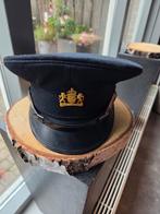 Politiepet Gemeente, jaren '50 politie uniform pet, Ophalen of Verzenden, Overige soorten, Nederland, Helm of Baret