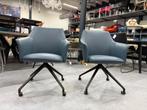2 Nieuw Leolux Mara Stoel Twist Raffino Whale Design, Huis en Inrichting, Stoelen, Leolux, Twee, Blauw, Nieuw