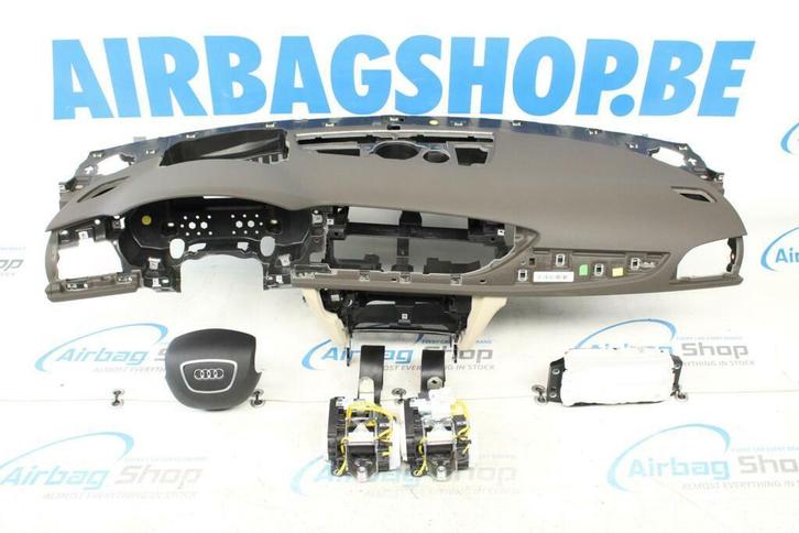 Airbag Dashboard HUD bruin grote gordels 4 spaak Audi A6 4G, Auto-onderdelen, Dashboard en Schakelaars, Gebruikt, Ophalen of Verzenden
