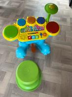 Kinder Drumstel met Geluid en Licht, Ophalen, Gebruikt, Met licht