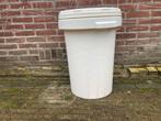 Witte Kunststof Bak/Kist, Doe-het-zelf en Verbouw, Kratten en Dozen, Ophalen, Gebruikt, 40 tot 60 cm, Bak of Kist