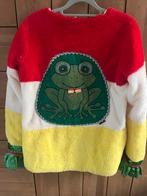 Carnavalsjas met bloem en kikker applicatie M, Carnaval, Zo goed als nieuw, Kleding, Ophalen