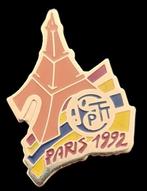 Paris 1992 PTT pin, Verzenden, Nieuw, Sport, Speldje of Pin