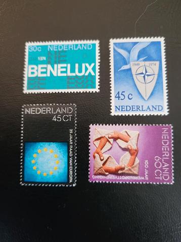 Nederlandse Postzegels - Set van Vier Postfris  beschikbaar voor biedingen