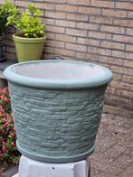 45 cm  plantenbak, Tuin en Terras, Ophalen, Steen, Minder dan 60 cm, Rond