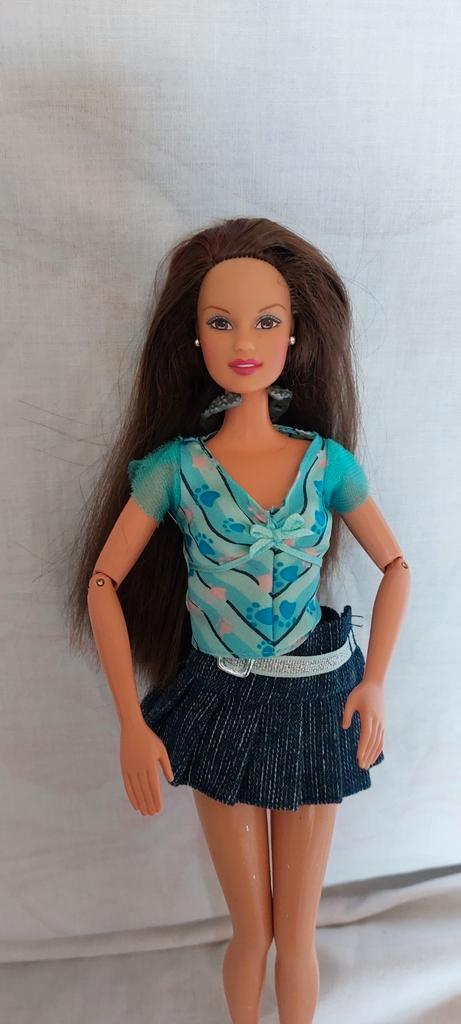 Barbie teresa, Kinderen en Baby's, Speelgoed | Poppen, Zo goed als nieuw, Barbie, Ophalen of Verzenden