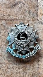 Bedfortshire Herfortshire regiment sweetheart embleem wo-2, Verzenden, Nederland, Embleem of Badge