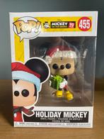 Funko Pop Holiday Mickey #455 Disney, Ophalen of Verzenden, Mickey Mouse, Nieuw, Beeldje of Figuurtje