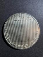 Zilveren 10 euro herdenkingsmunt geboorte Amalia 1, Ophalen of Verzenden, Koningin Beatrix, Euro's, Zilver