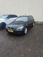 BMW 5-Serie 2.5 I 523 Touring AUT 2006 Zwart, Auto's, Automaat, Achterwielaandrijving, 1800 kg, 2497 cc