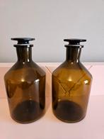 Vintage apothekersflessen, Ophalen of Verzenden