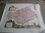 Grietenijkaart van Schotanus 1682/1718 Ferwerderadiel, Gelezen, Ophalen of Verzenden, Landkaart, 1800 tot 2000