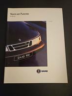 Brochure Saab Vorm en Functie 1995, Ophalen of Verzenden, Zo goed als nieuw, Overige merken