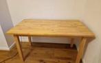 Massief houten ikea eettafel, Huis en Inrichting, Tafels | Eettafels, Ophalen, Zo goed als nieuw, Rechthoekig, 50 tot 100 cm