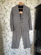Opus zwart wit geruit pak small 36 broek blazer, Kostuum of Pak, Zwart, Ophalen of Verzenden, Zo goed als nieuw