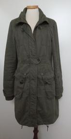 Legergroene, gewatteerde jas, maat M, Verzenden, Stichting Angel's Choice, Gedragen, Angelschoice@gmail.com