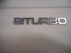 Embleem Maserati Biturbo (1985-07/1987-04), Auto-onderdelen, Maserati, Gebruikt