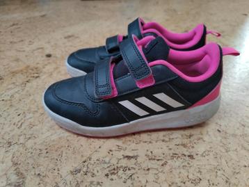 Zwart Roze Adidas sneakers (maat 32)