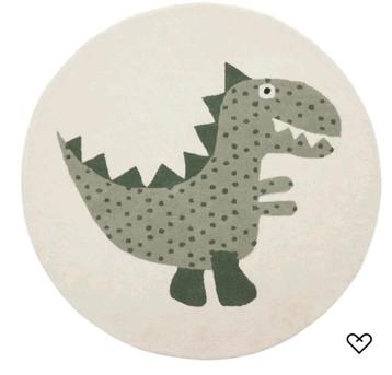 nieuw OYOY Theo Dino rond vloerkleed 120cm beschikbaar voor biedingen