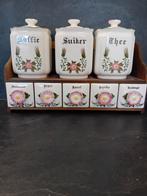 Vintage Kruidenrek met Potjes, Ophalen of Verzenden