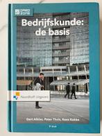 Bedrijfskunde: de basis - 5e druk, Boeken, Studieboeken en Cursussen, Ophalen of Verzenden, Zo goed als nieuw, HBO, Noordhoff Uitgevers