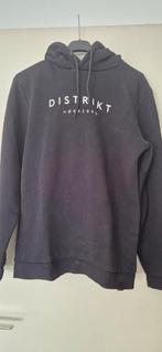 Zwarte Distrikt Hoodie - mt S, Zwart, Ophalen of Verzenden, Distrikt Nørrebro, Gedragen