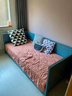 Bed met uitschuif lade, Ophalen, Gebruikt, 90 cm, Eenpersoons