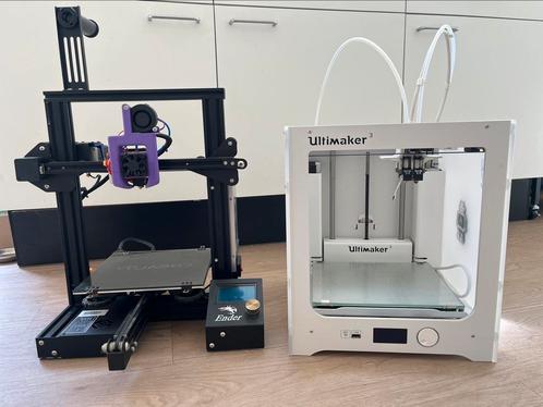 Ultimaker 3 & Ender 3 met BL Touch 3D printers, Computers en Software, 3D Printers, Gebruikt, Ingebouwde Wi-Fi, Ophalen