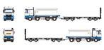 WSI MERCEDES ACTROS 8X2 + DIEPLADER BALLAST NEDAM