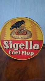 Sigella Edel Mop Reclame Blik, Ophalen of Verzenden
