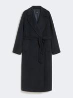 Max mara weekend LONG WOOL AND ALPACA COAT - NAVY, Kleding | Dames, Ophalen of Verzenden, Zo goed als nieuw