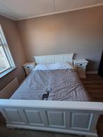 Romantisch Landelijk Ledikant 160x200 CountryLifestyle, Ophalen, Wit, Tweepersoons, 200 cm