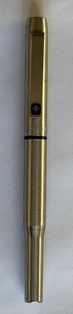 Vintage Parker 25 ZWART-Stalen rollerbal pen, Verzamelen, Pennenverzamelingen, Ophalen of Verzenden, Zo goed als nieuw, Balpen