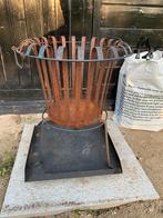smeedijzeren vuurkorf, Tuin en Terras, Vuurkorven, Ophalen of Verzenden