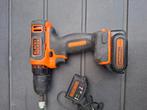 Black en decker boormachine met 1 accu en lader, Ophalen of Verzenden, Boormachine