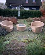 Dedon Tuinset met Kussens, Ophalen, 4 zitplaatsen, Gebruikt, Wicker