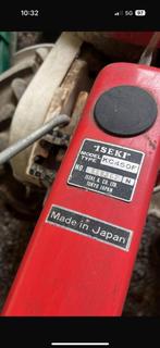 Iseki Tuinfrees met ploeg, Tuin en Terras, Ophalen of Verzenden, O, O, O