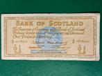 1 pound sterling Scotland 1964 unike, Ophalen of Verzenden, Overige landen, Los biljet