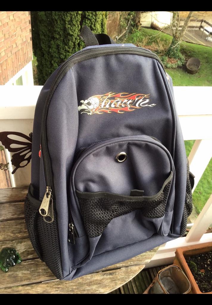 Rugzak, diep donkerblauw van het merk Hawk, Skateboard Rding, Ophalen of Verzenden, Zo goed als nieuw, Overige merken