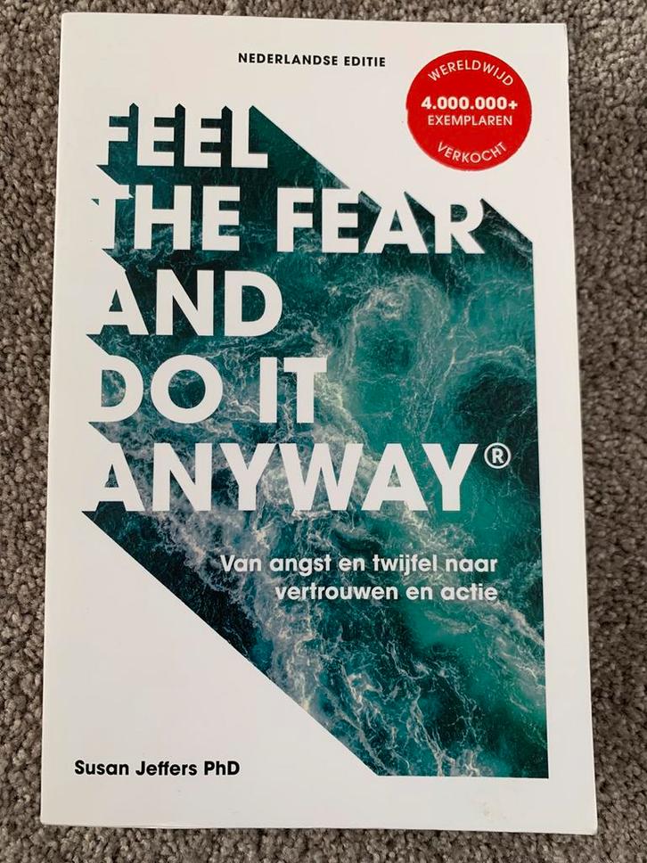Feel The Fear And Do It Anyway - NL versie - Susan Jeffers, Boeken, Psychologie, Zo goed als nieuw, Verzenden