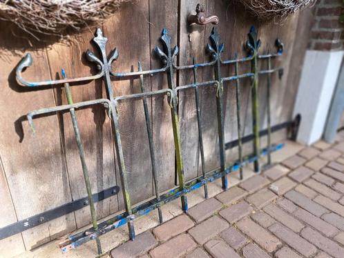 Antiek gesmeed hekwerk hek hekken smeedwerk antiek, Tuin en Terras, Tuinhekken en Hekwerk, Gebruikt, IJzer, Ophalen