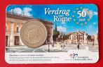 coincard Nederland 2 euro 2007 Verdrag van Rome, Postzegels en Munten, Ophalen of Verzenden, Koningin Beatrix, Euro's, Setje