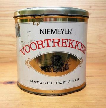 Blik - leeg. Niemeyer voortrekker naturel pijptabak blik 3. beschikbaar voor biedingen