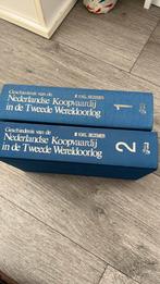 Nederlandse Koopvaardij in de Tweede Wereldoorlog 2 delen, Boeken, Oorlog en Militair, Gelezen, Algemeen, Ophalen of Verzenden