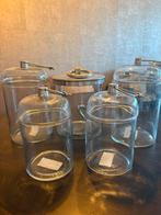 Riviera Maison Voorraadpotten, Huis en Inrichting, Ophalen, Schaal, Rond, Glas