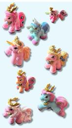 Filly paardjes | 8 stuks | Eenhoorn/Kroon/Goud/Roze, Ophalen of Verzenden, Zo goed als nieuw