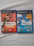 2 STUKS SINGSTAR GAMES VOOR PS2 , PLAYSTATION 2, Spelcomputers en Games, Games | Sony PlayStation 2, Muziek, Ophalen of Verzenden