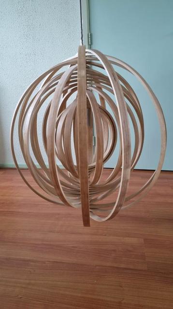 Hanglamp Chericoni Ring 60cm Hout beschikbaar voor biedingen